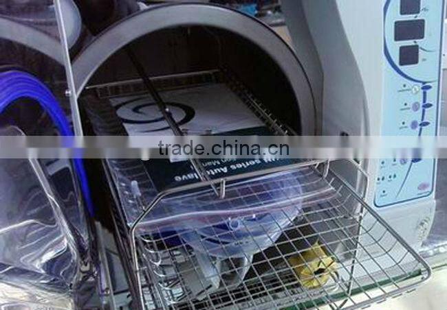 CE approved class B 18L dental portable autoclave sterilizer