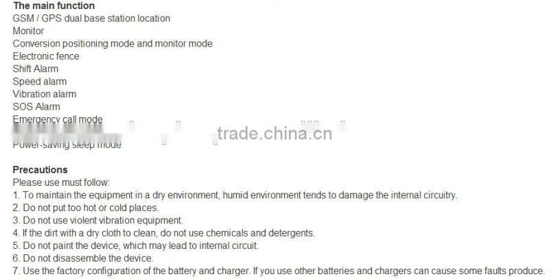 Pet GPS Tracker Tracking Location GSM Dog Mini Pets Locator Real Time Black New