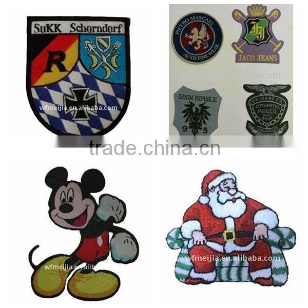 2015 newest Chevron patch applique on jeans