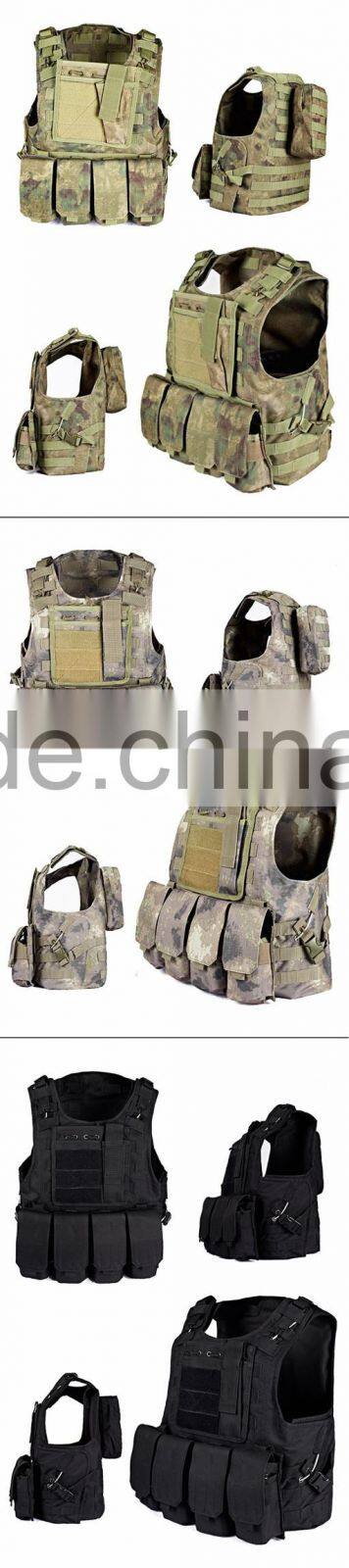 Outdoor combat military swat tactical vest