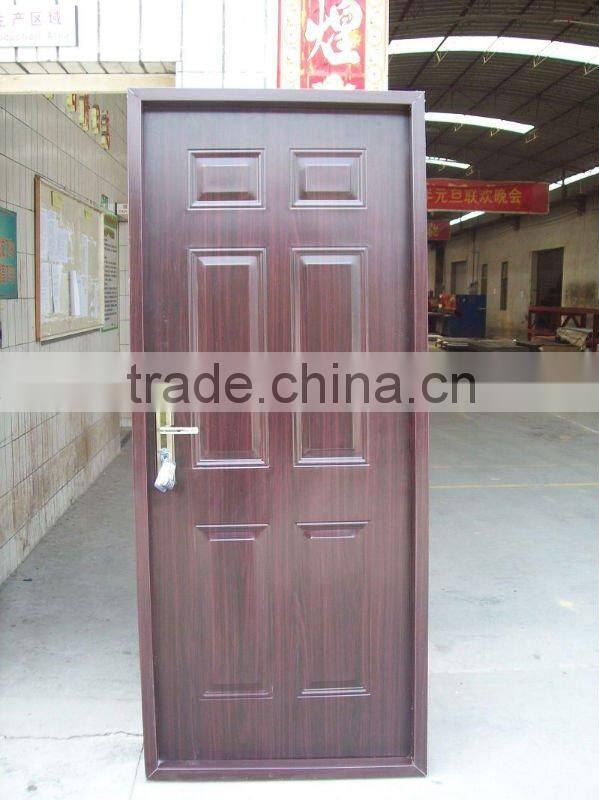 All Galvanized Steel Exterior American Doors JX-M06 Made in Guangzhou