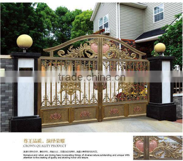 2015 special aluminum alloy main gate of villa