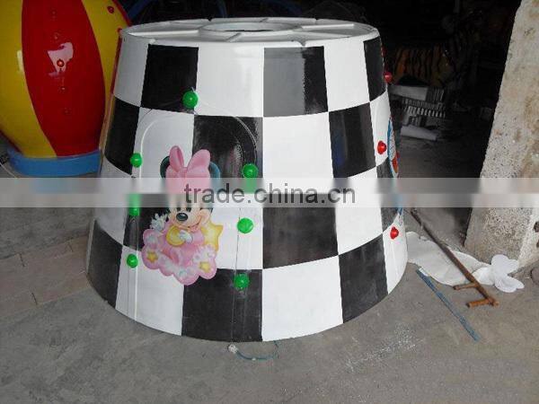 New amusement park rides,rotating crazy flying car rides