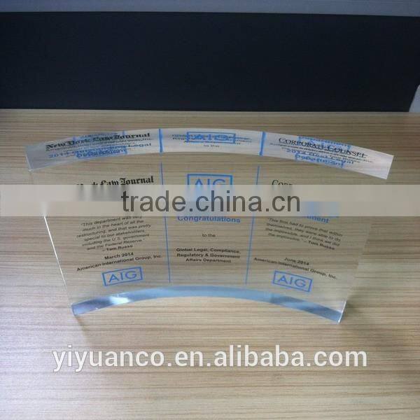 acrylic trophy/award ATA--040