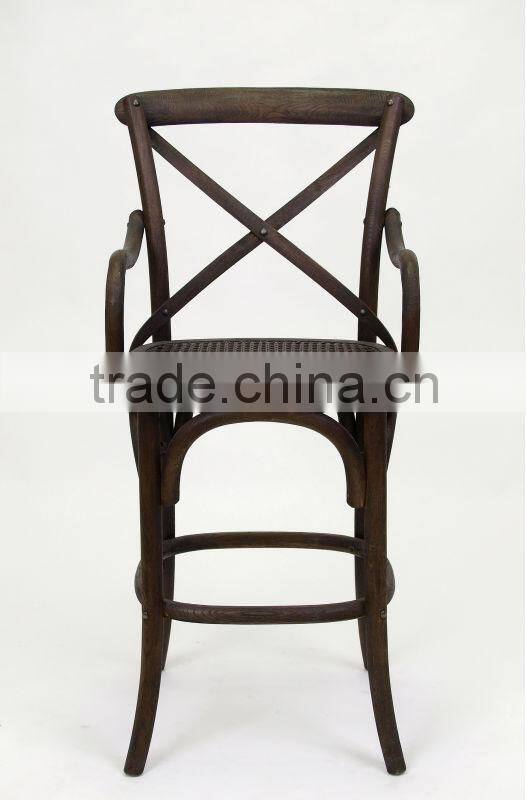 Wooden Bar Stool (KY-3045-OAK)