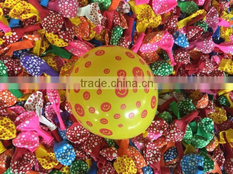 12 inches round full printing latex balloon for party