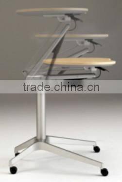 2015 hot sale morden Steel and wood laptop desk china manufacturer price