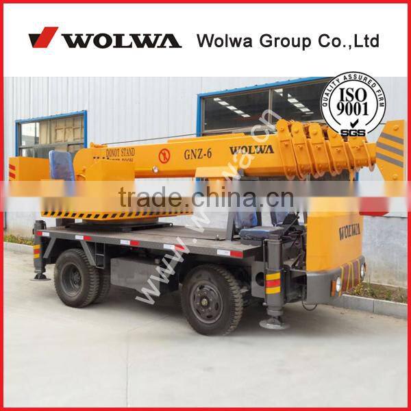 mini lift crane 5 ton truck crane for export GNQY-Z5