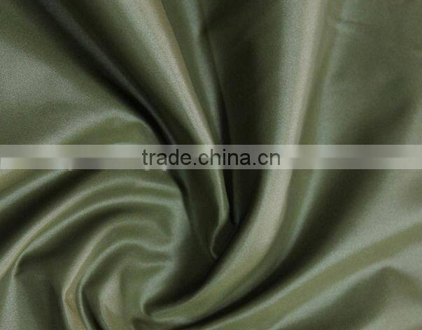 2013 hot sale OIL Cire100% polyester spun fabric for garment lining, suit, jacket and proof coat