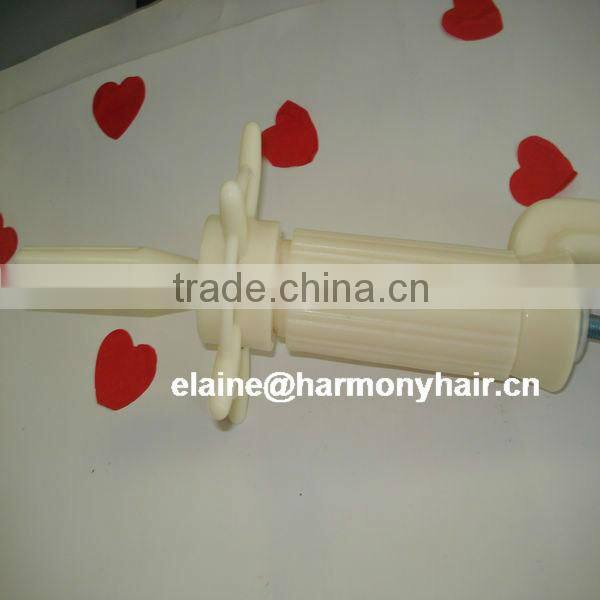 GREAT white plastic wig stand