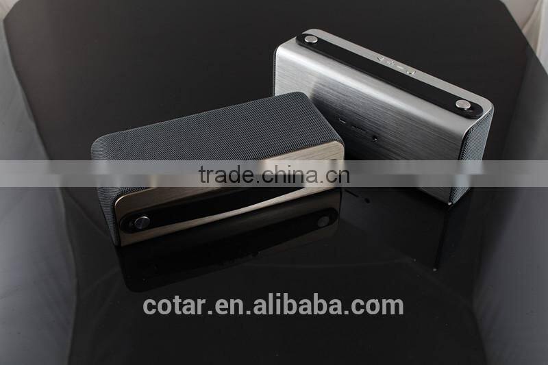 2016 Hot Selling Portable Shockproof Waterproof Wireless Bluetooth Speaker With Microphone