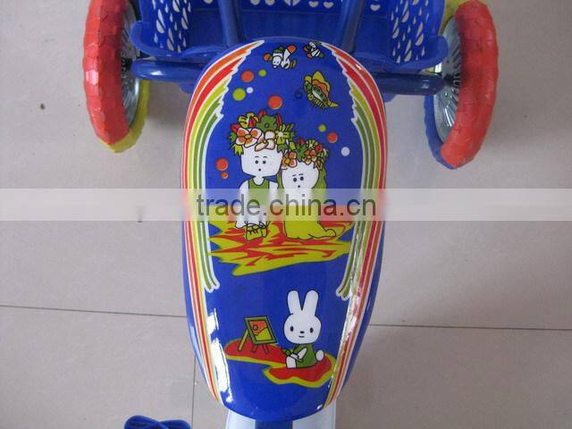 Children Colorful bicycles, small bright color tricycle
