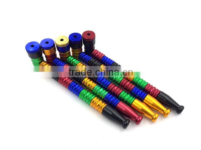 2015 YiWu GangTe hot selling smoking pipe 5 section pipe