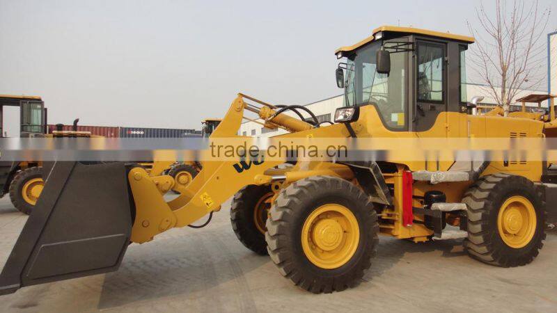 Wolf 4.0 Ton loader bucket with quick hitch 2.4 cbm bucket and 20.5-25 tire