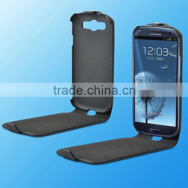 Farari manufacotry real leather phone case for Galaxy i9300