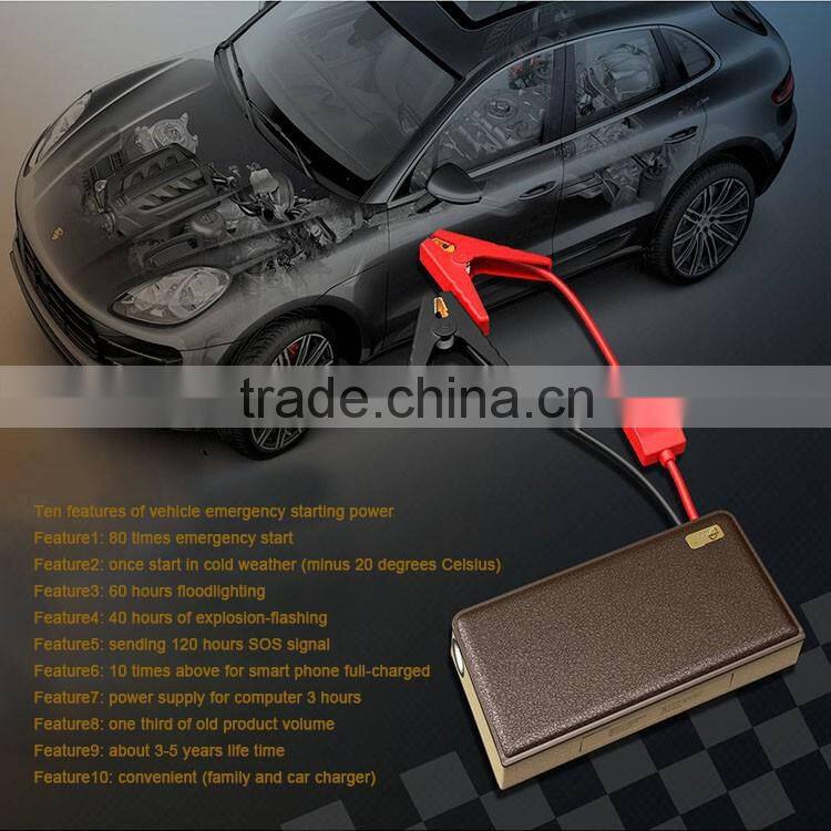 2015 new products power bank car jump start/Car Power Bank