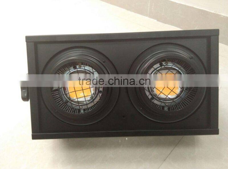 latest product cob led 50w*2 led light dmx 512 audience blinder led light