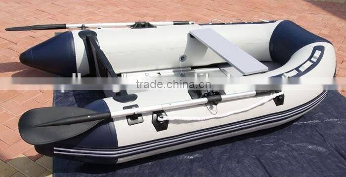 inflatable 2.7m fishing boat sale europe with CE and DOC