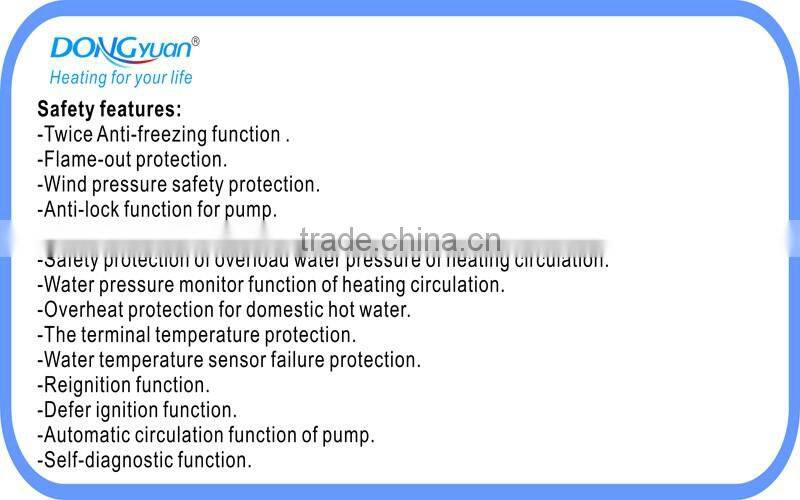 wall hung domestic gas condensing boiler