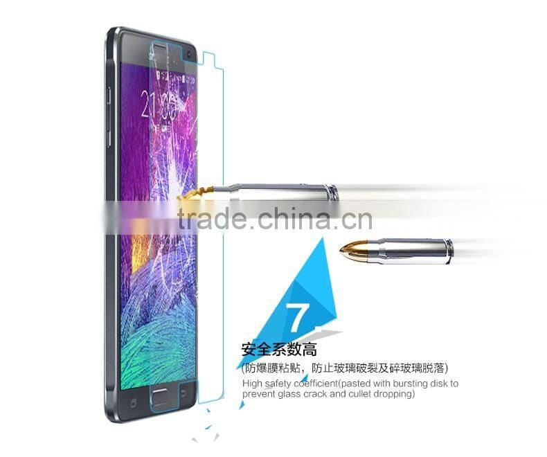 2.5D Tempered Glass Screen Protector For Samsung Galaxy Note 4 N9100 5.7" Phone Outer Screen Protector