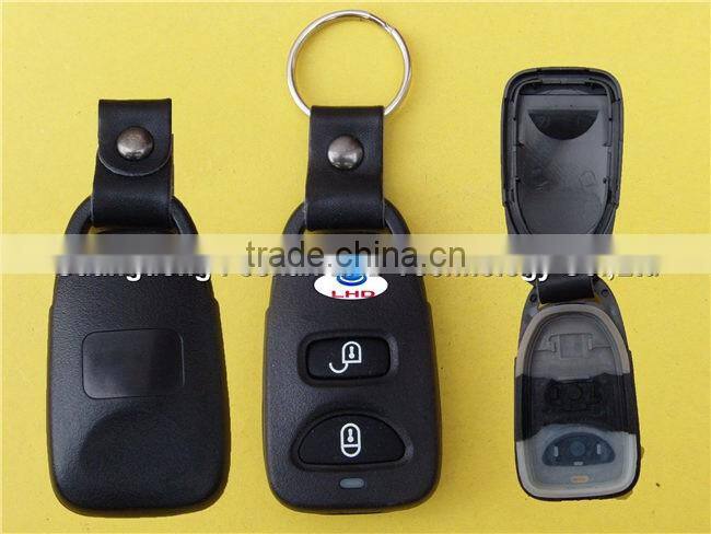 307 with groove and logo for high quality car key transponder chip peugeot key case cover shell blank