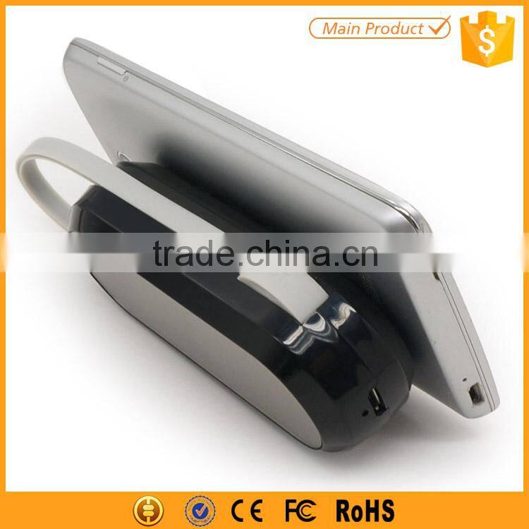 Led Advertisement Powerbank Logo Power Bank Charger with Charging Cable