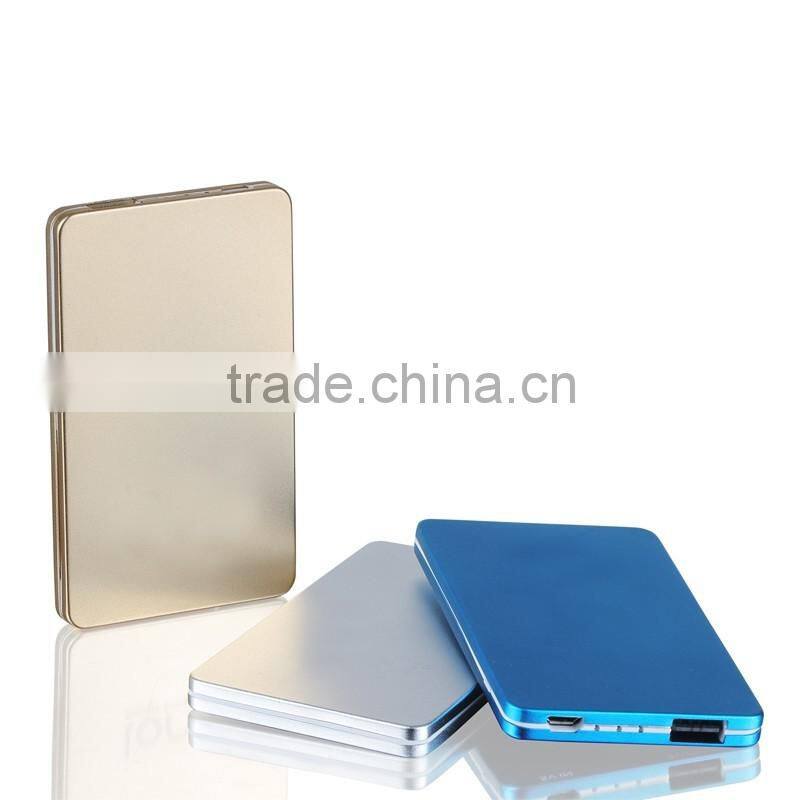 OPPUM 4400mah small size power bank 5V Li-polymer cell power bank VT-441