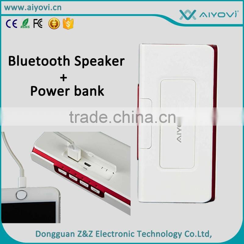 OEM ODM wireless bluetooth speaker with power bank 5000mAh
