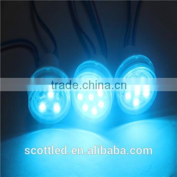 38mm led pixels DC24V fog cover amusement lights, DC12V or DC24V input, waterproof