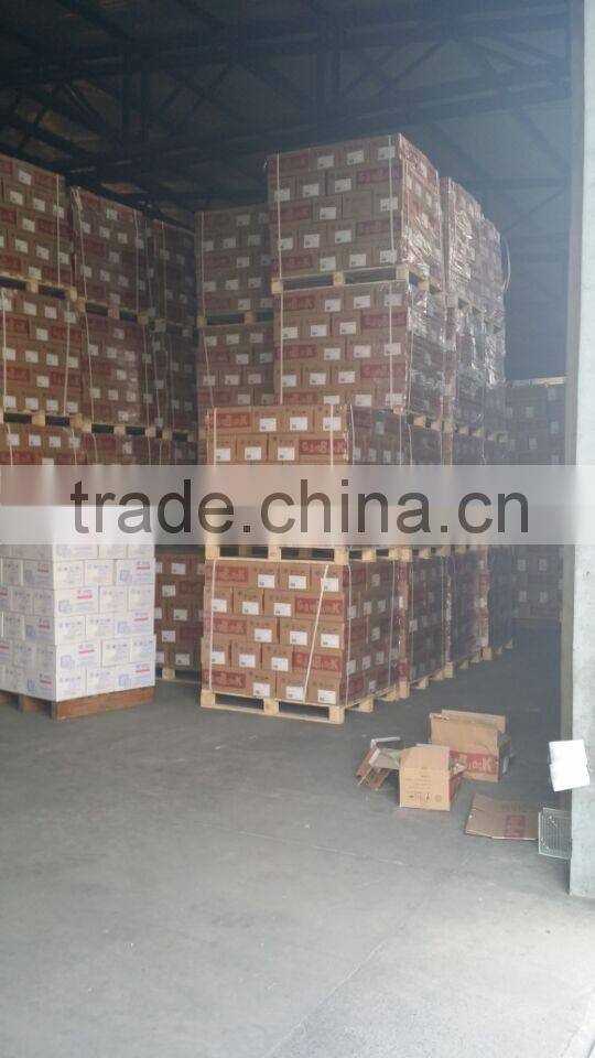 190*190*80mm decorative hollow green cloudy block glass /colored block glass with best price