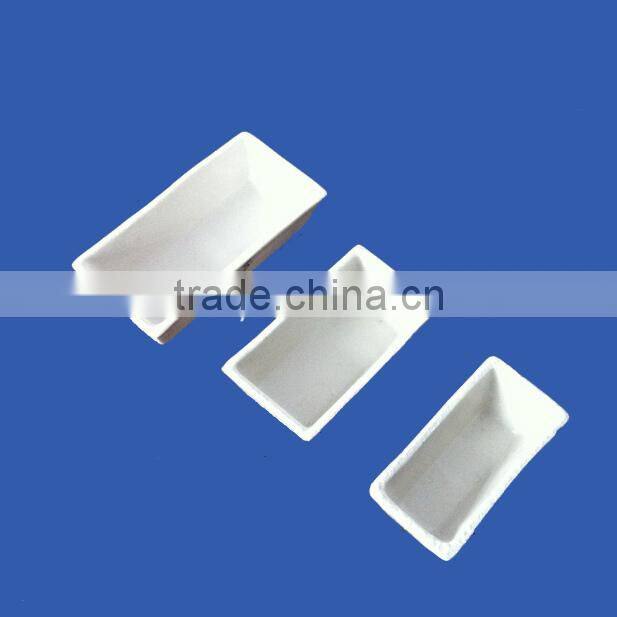 laboratory Alumina ceramic cupels for coal analysis
