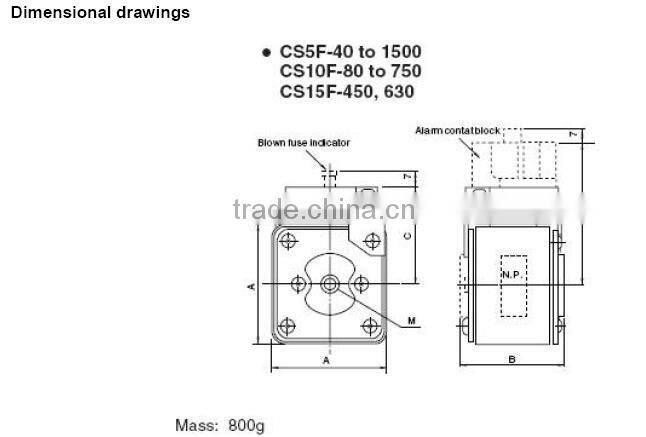 semiconductor thermal fuse cutout price