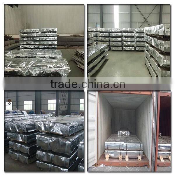 Zinc Corrugated Steel Metal Roofing Tile Gi Coated Metal Sheet