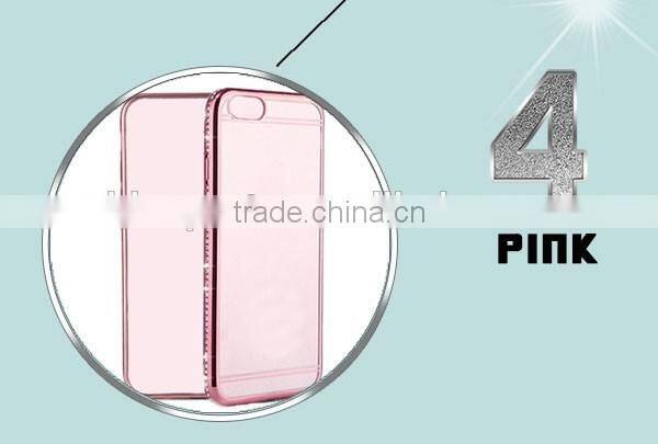 2016 factory price Transparent TPU mobile cases for iPhone 6 Plus / 6S Plus (5.5")