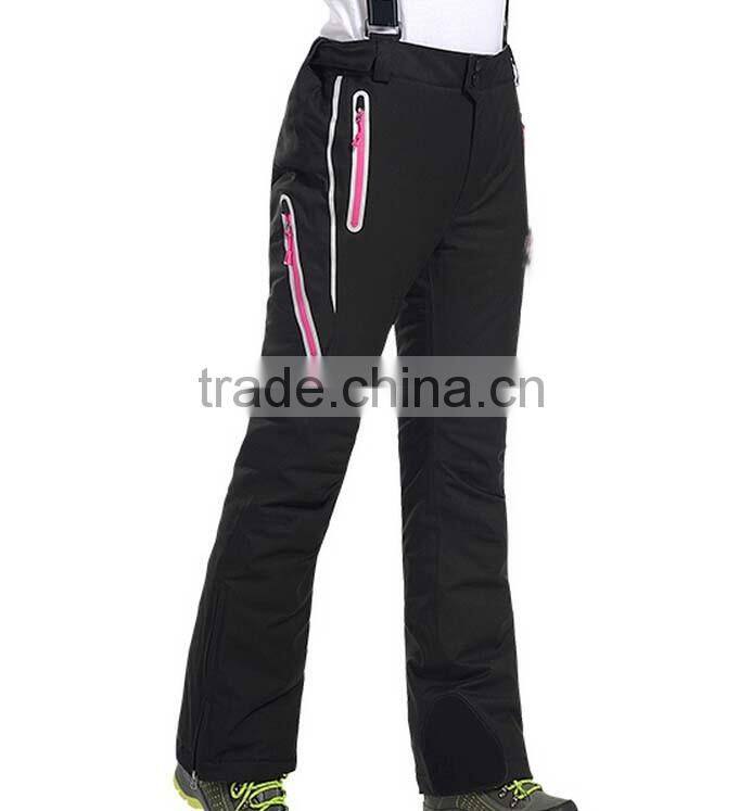 Custom High Quality Women Waterproof Ski Trousers