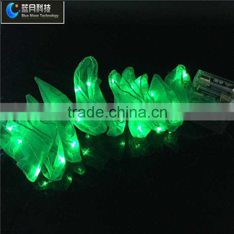 Christmas Silk LED Ribbon Light Strings