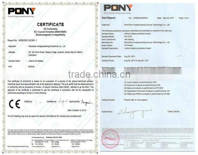 Rechargeable 7.4v 2900mAh Tablet PC Battery