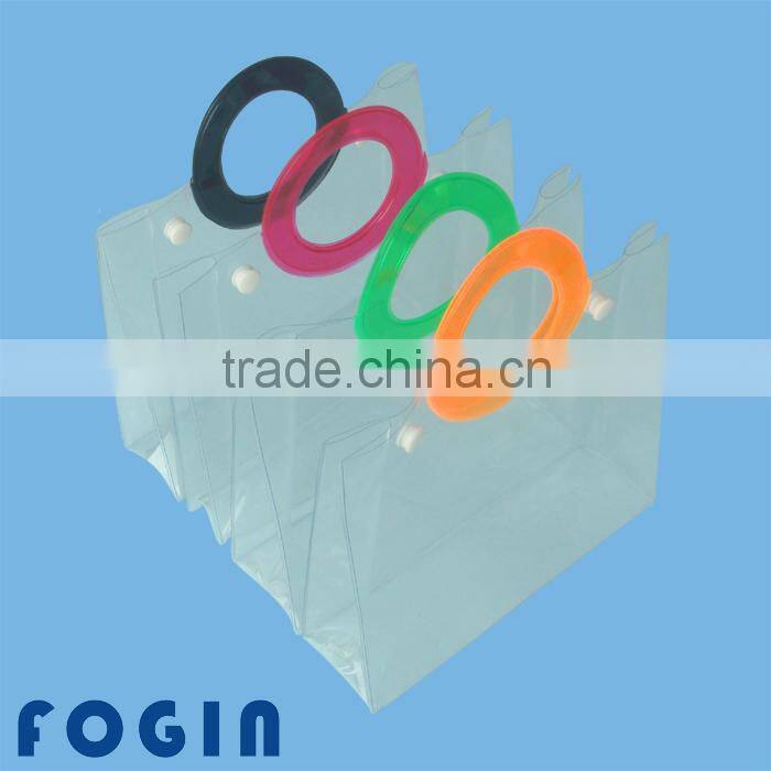 clear vinyl pvc bags with handles