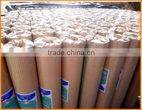 Cheap galvanized and PVC coated welded metal building wire mesh 19 gauge galvanized welded wire mesh