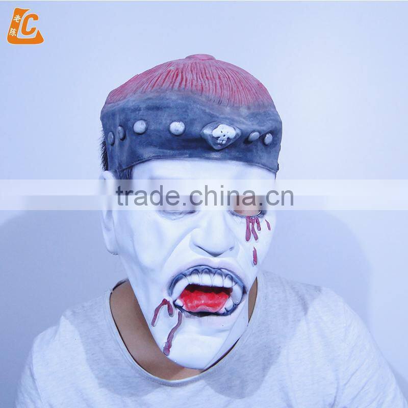 real scary halloween party mask rubber mask latex horror mask old man mask