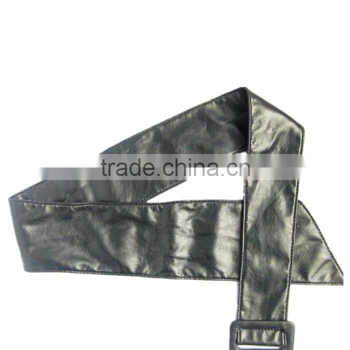 Cheap Price Fashion Women 10cm Wide PU Ribbon Belt