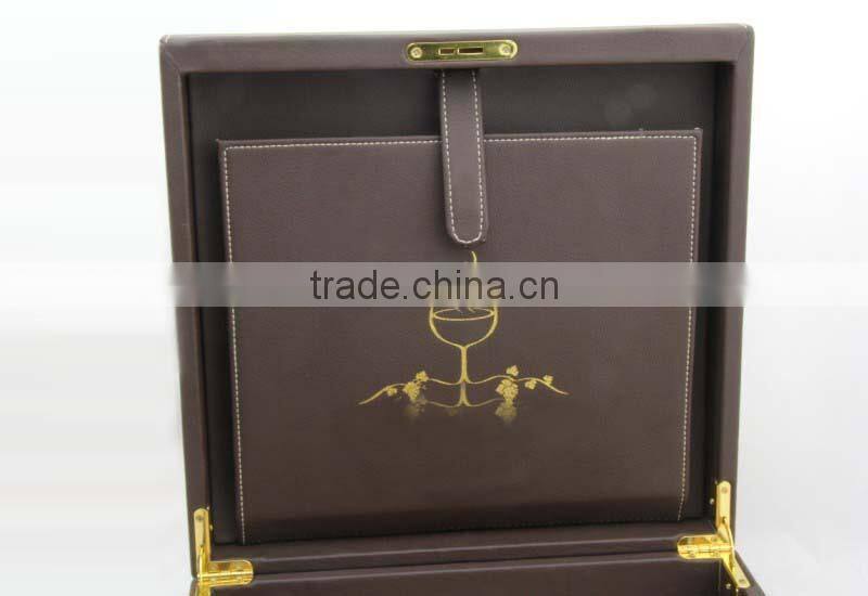 Elegant wooden wine gift box(MH-20023-1)