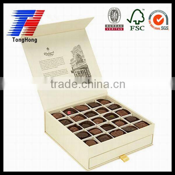 decorative chocolate boxes with drawer
