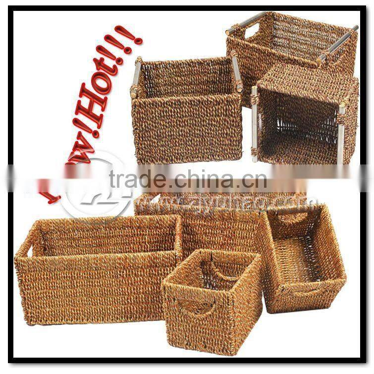 Home Use 3tiers Striped Storage Cabinet