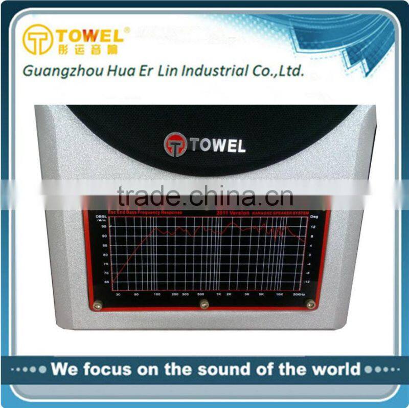 tower home theater speaker with fm radio bluetooth speaker with led light