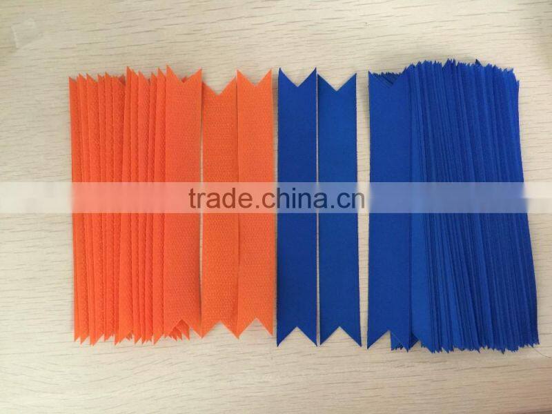 ultrasonic ribbon cutting machine for V shape, round shape, T shape