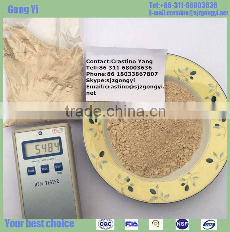 325mesh negative ion powder with high burst