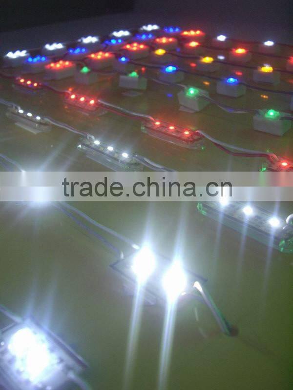 display 12vdc lighting box colorful led module waterproof 0.36 watt