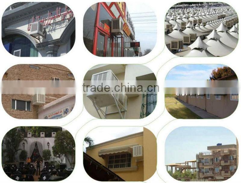 3000cmh window mount air cooler, desert air cooler with CE for supermarket/workshop/warehouse