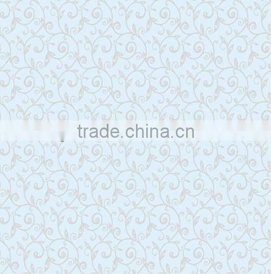 Leaf pattern anti-static wallpaper with high quality